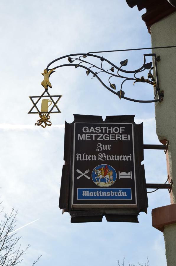 Wirtshaus & Hotel Zur Alten Brauerei Zapf Uettingen Eksteriør bilde