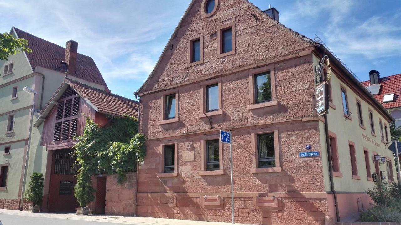 Wirtshaus & Hotel Zur Alten Brauerei Zapf Uettingen Eksteriør bilde